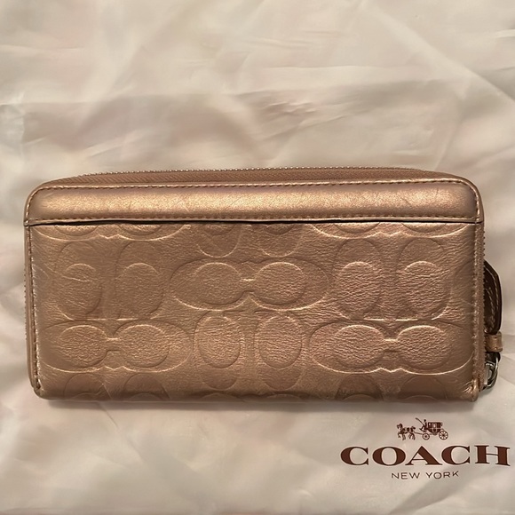 Coach vintage signature wallet - Picture 2 of 4